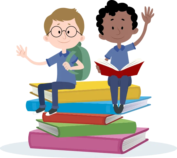 Kids Playing Illustration